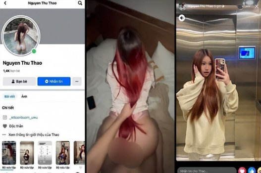 Nguyễn Thu Thảo mải mê chơi con cu bự